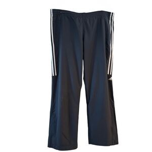 Adidas Track Pants Active 360 Baggy Ankle Zip Mesh Lined Men’s Size Medium